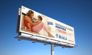Publicidad Exterior Clínica Bau